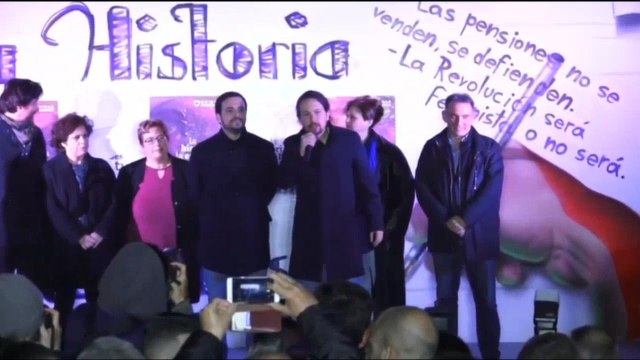 Iglesias pide llenar urnas con verdades