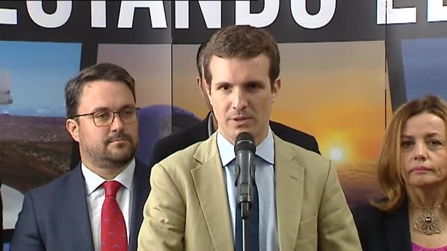 Casado: No creo que España merezca un Gobierno que dependa de un grupo parlamentario que aún no ha condenado los asesinatos de ETA