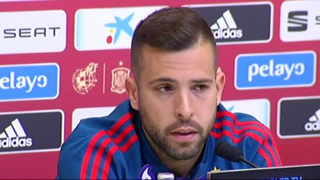 Jordi Alba: Nunca he dicho ni una mala palabra de Luis Enrique