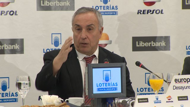 Blanco espera que deporte sirva para rebajar crispación política