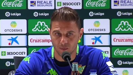 Joaquín afirma que ganar el derbi "sería un premio para terminar la temporada en Europa"