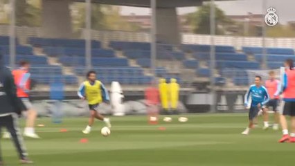 Descargar video: El Real Madrid prepara el próximo partido contra el Leganés