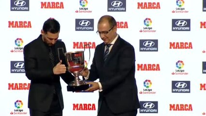 Leo Messi, premiado por partida doble en la Gala de Marca