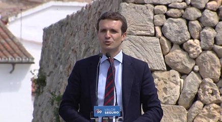Casado dice que le da "risa" el CIS