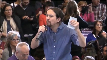 Iglesias propone una "unidad de élite" contra la corrupción