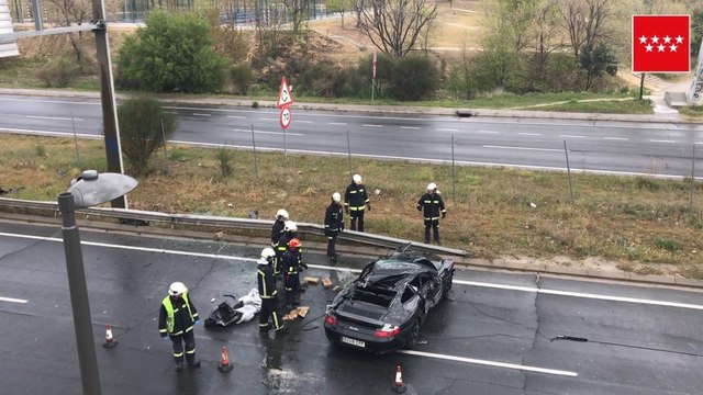 Accidente en la M-502 sin heridos graves