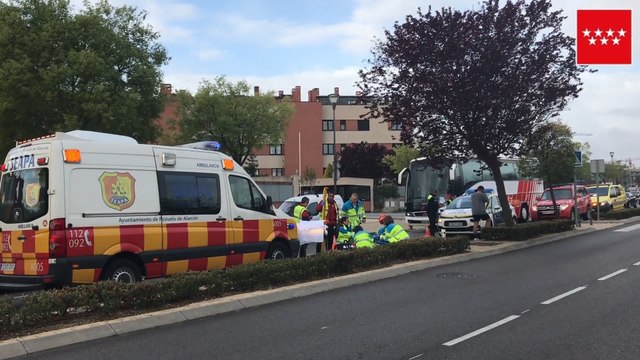 Atropellada una mujer de 64 años cuando cruzaba un paso de peatones en Pozuelo