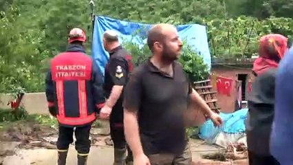 Heavy rain causes flooding in Turkey's Trabzon