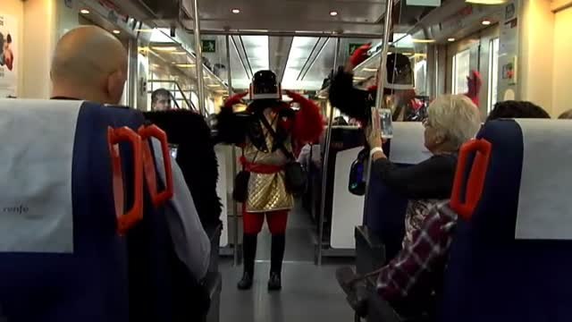 El tren del vino en La Rioja descubre al público toda una experiencia de olores y sabores