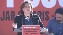 Colau e Iglesias piden a PDeCAT y ERC que apoyen los PGE y al PSOE que 