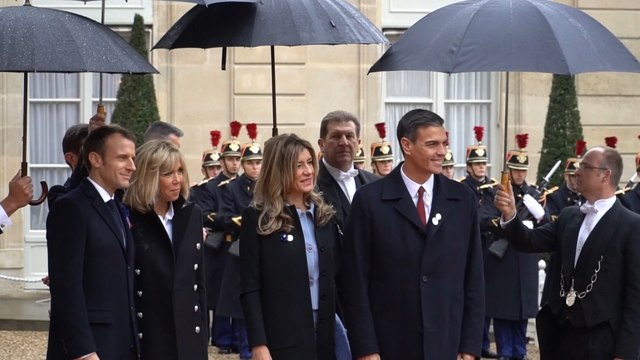 Sánchez acude en París a la conmemoración del Armisticio de 1918