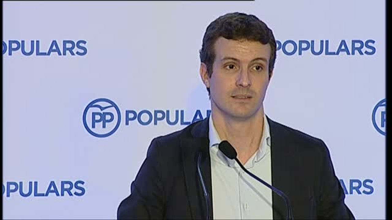 Casado: "La ausencia de libertad donde ahora más se nota es en Cataluña"