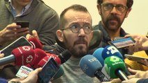 Echenique dice que el pirateo de la vigilancia del chalé de Iglesias es 