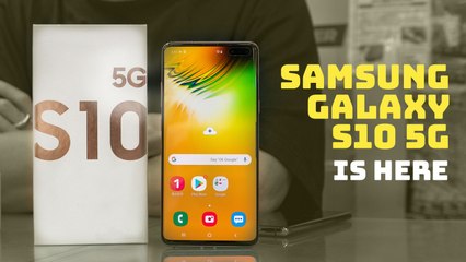 Hands-on with Samsung's Galaxy S10 5G