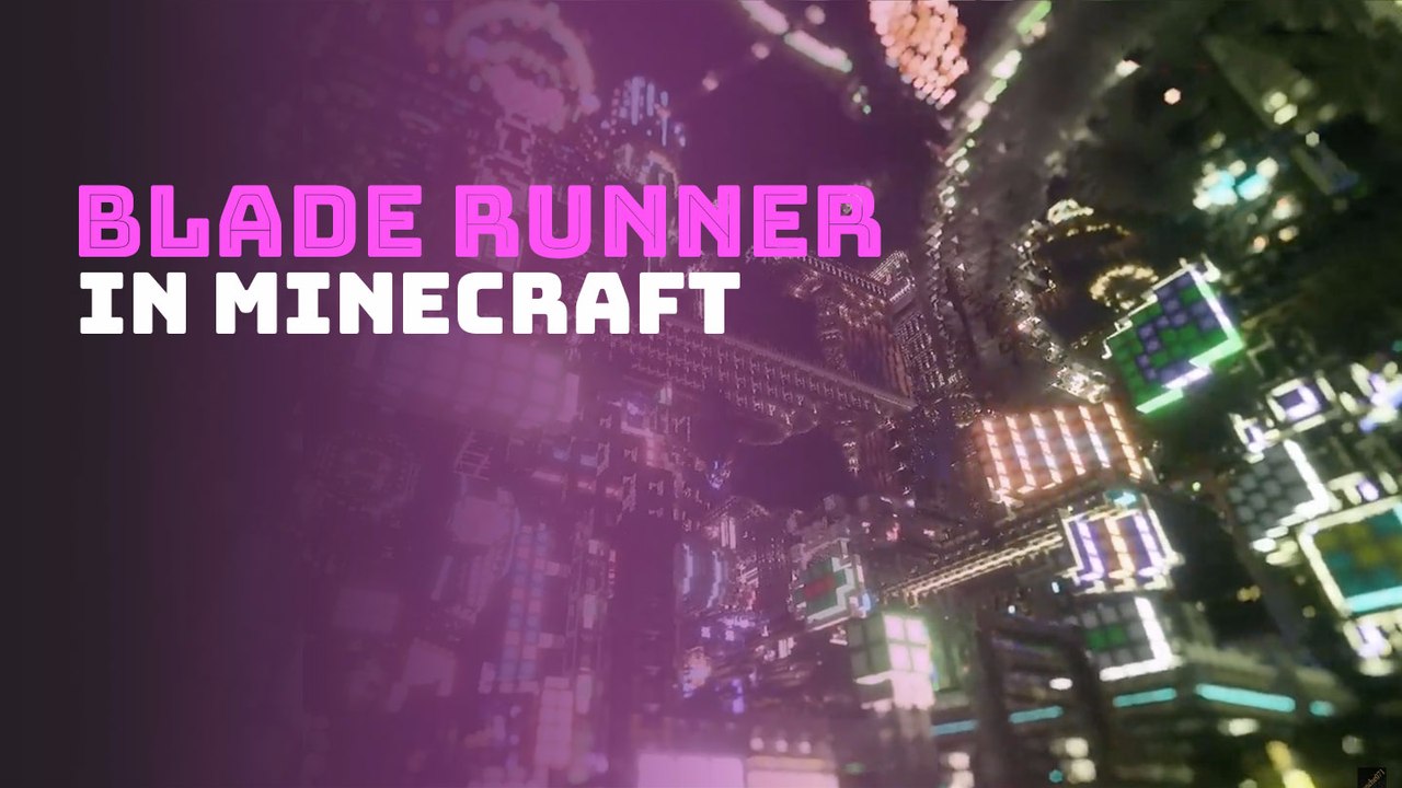 Blade Runner in Minecraft