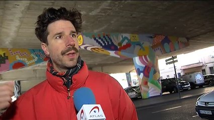 El Bosque Encantado de Barcelona: pintan más de 100 murales de grafiti en un aparcamiento