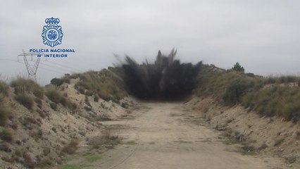 TEDAX han desactivado desde 1975, 6.000 artefactos de la Guerra Civil