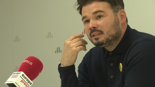 Rufián: Votar al PSC es hacer ministra a Arrimadas
