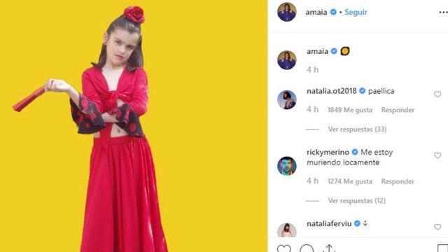 Amaia Romero publica su imagen más divertida en Instagram