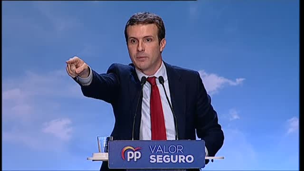 Casado: "La gente teme que Pablo Iglesias sea ministro de un Gobierno"