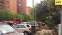 Una explosión de gas provoca 16 heridos en un edificio de Puente de Vallecas