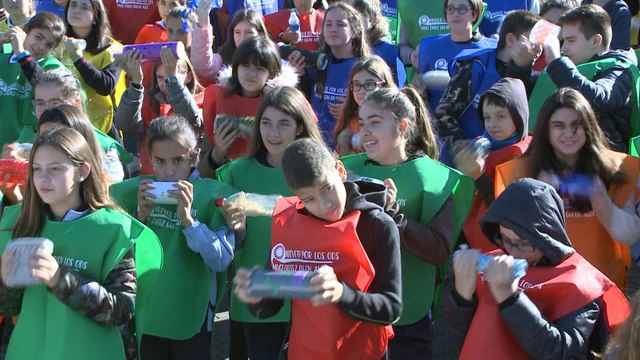 Batucada solidaria en Bilbao