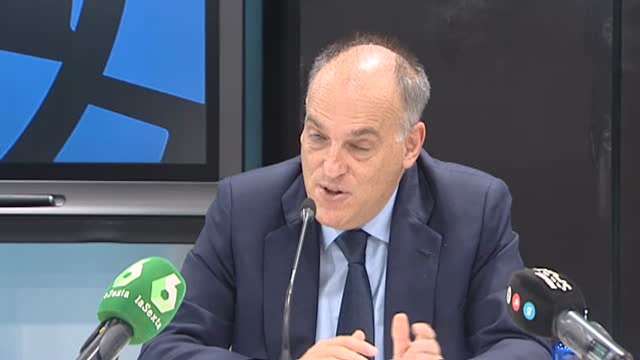 Tebas: "Rubiales no está capacitado para ser el presidente de la Federación"