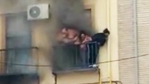 Cinco heridos en el incendio de una vivienda en Jaén