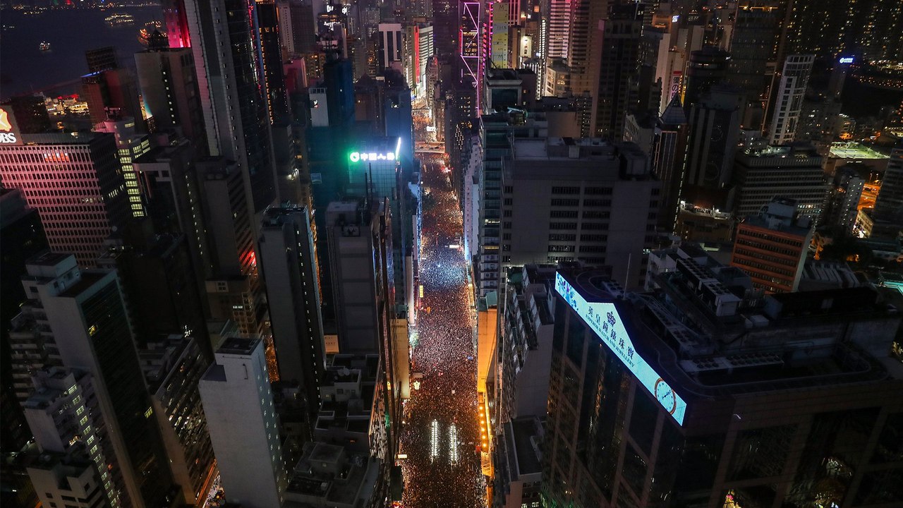Hong Kong’s massive protest from the SCMP photo desk
