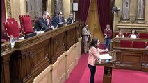 Rifirrafe entre el vicepresidente del Parlament, Josep Costa, e Inés Arrimadas