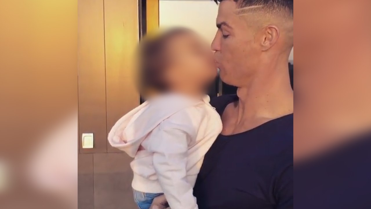 Georgina comparte el vídeo más dulce de Cristiano y Alana