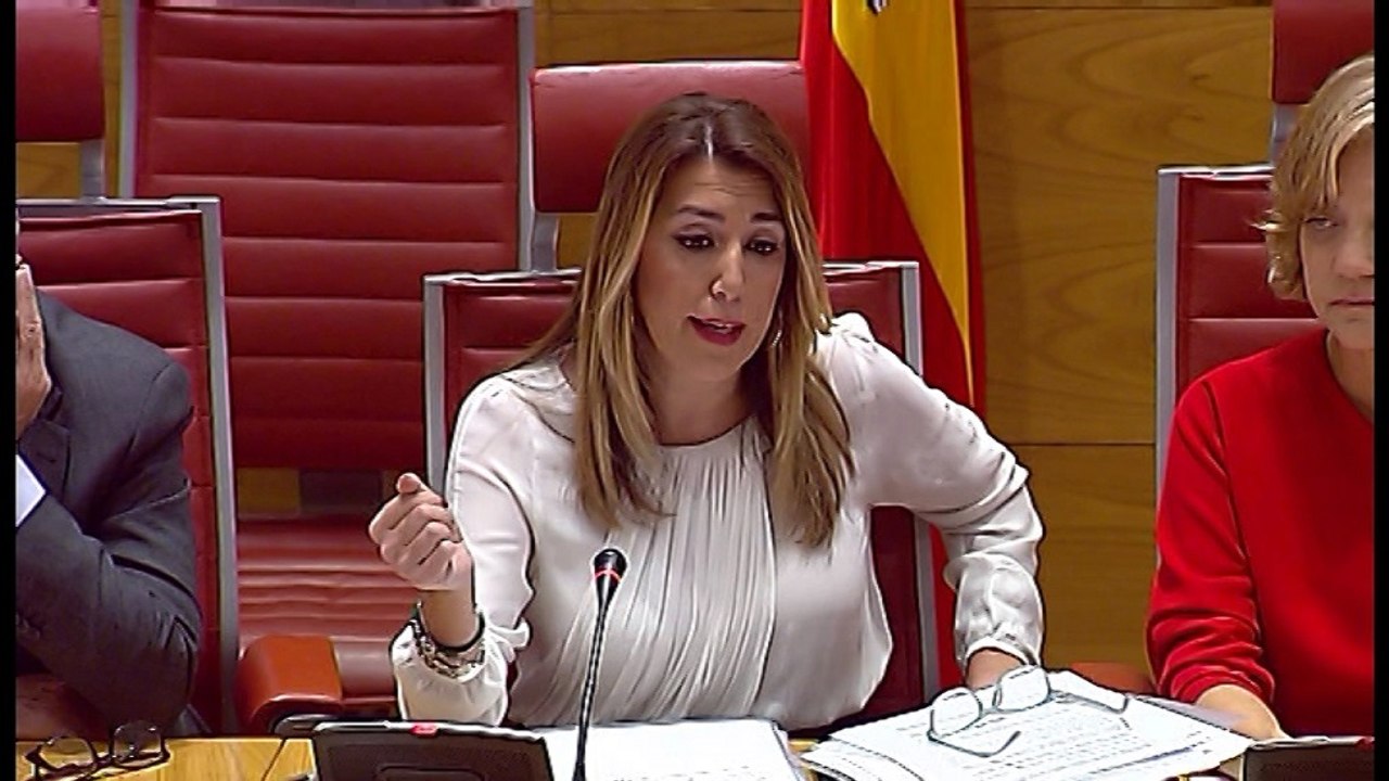 Susana Díaz acusa al PP de citarla como candidata y no como presidenta