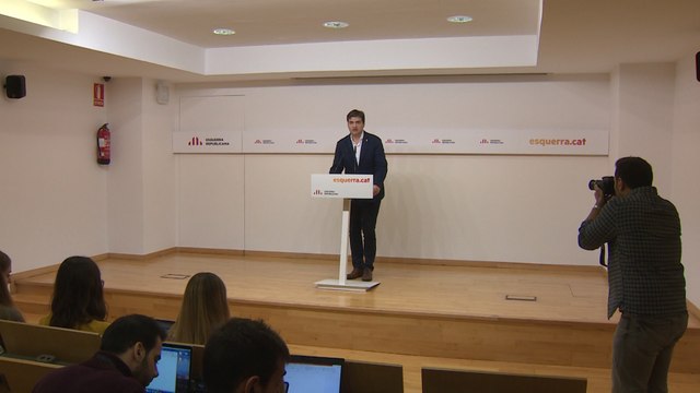 ERC confirma su no clarísimo a los PGE pero confía en aprobar los del Govern