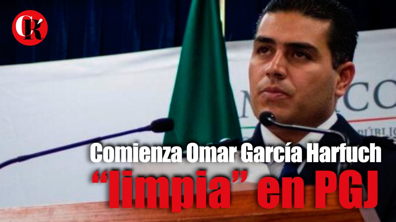 Comienza Omar García Harfuch “limpia” en PGJ