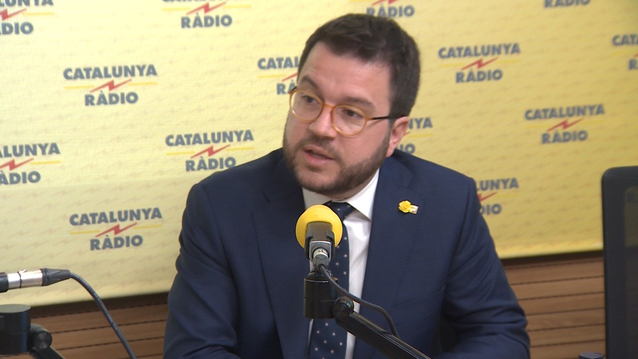 Aragonès: "A Iceta se le escapó que el referéndum es la solución"