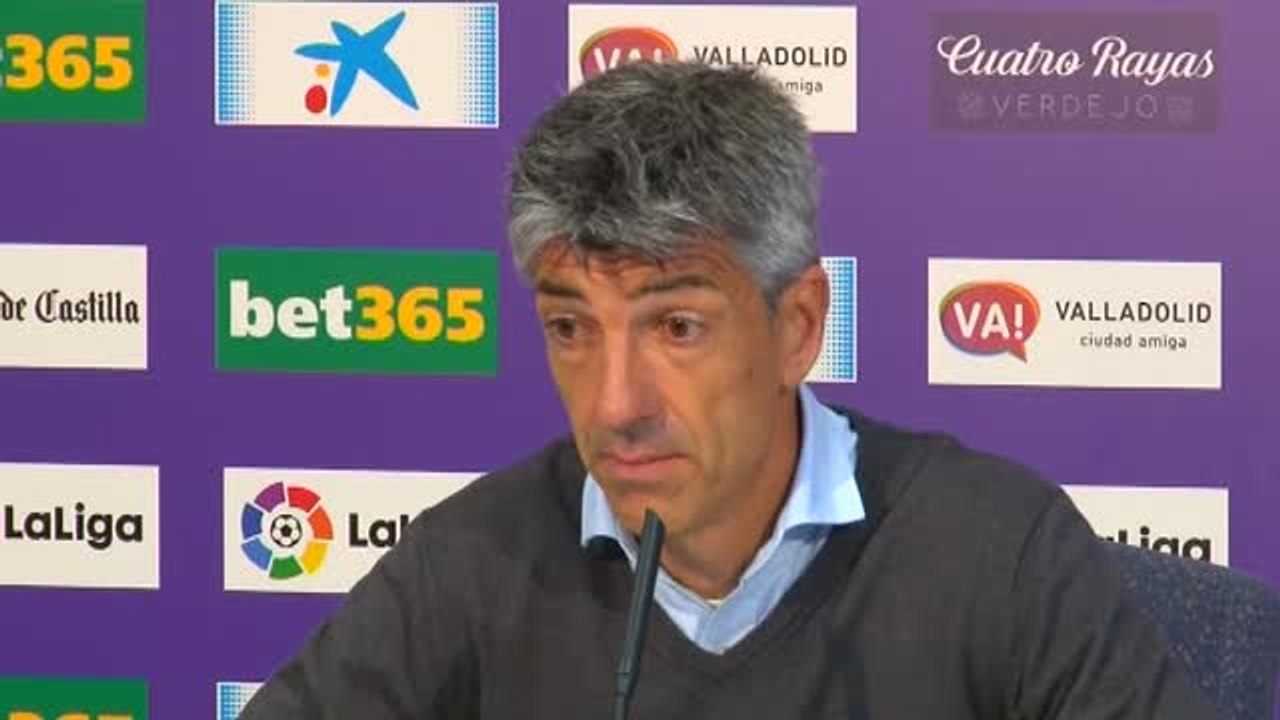 Imanol Alguacil: "Hemos salido fatal al partido"
