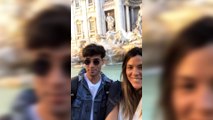 Laura Matamoros y Daniel Illescas, enamorados por Roma