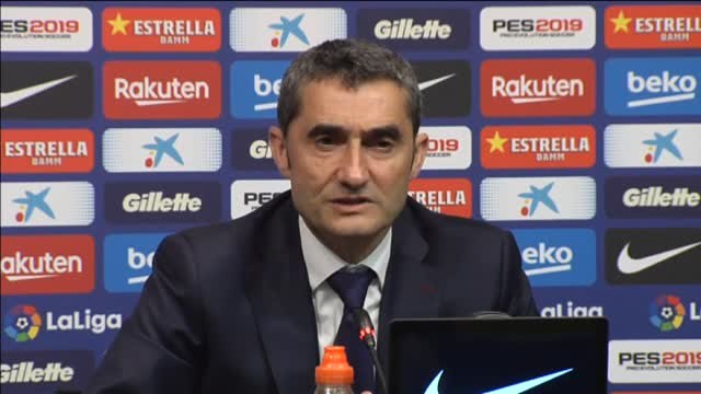 Valverde: La cuestión era que nosotros tuviéramos paciencia para poder hacer el primer gol