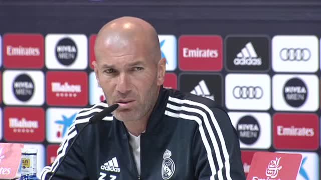 Zidane: Los jugadores están en el mejor club del mundo y ellos lo saben