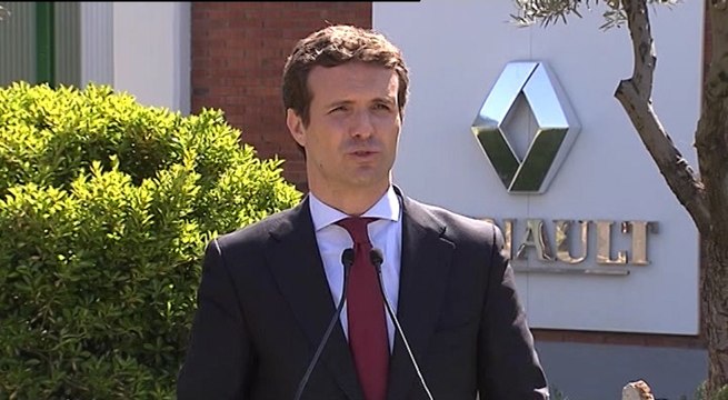 Casado, contra plan independentista de PSOE, Podemos y separatistas