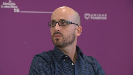 Nacho Álvarez, secretario de Economía de Podemos