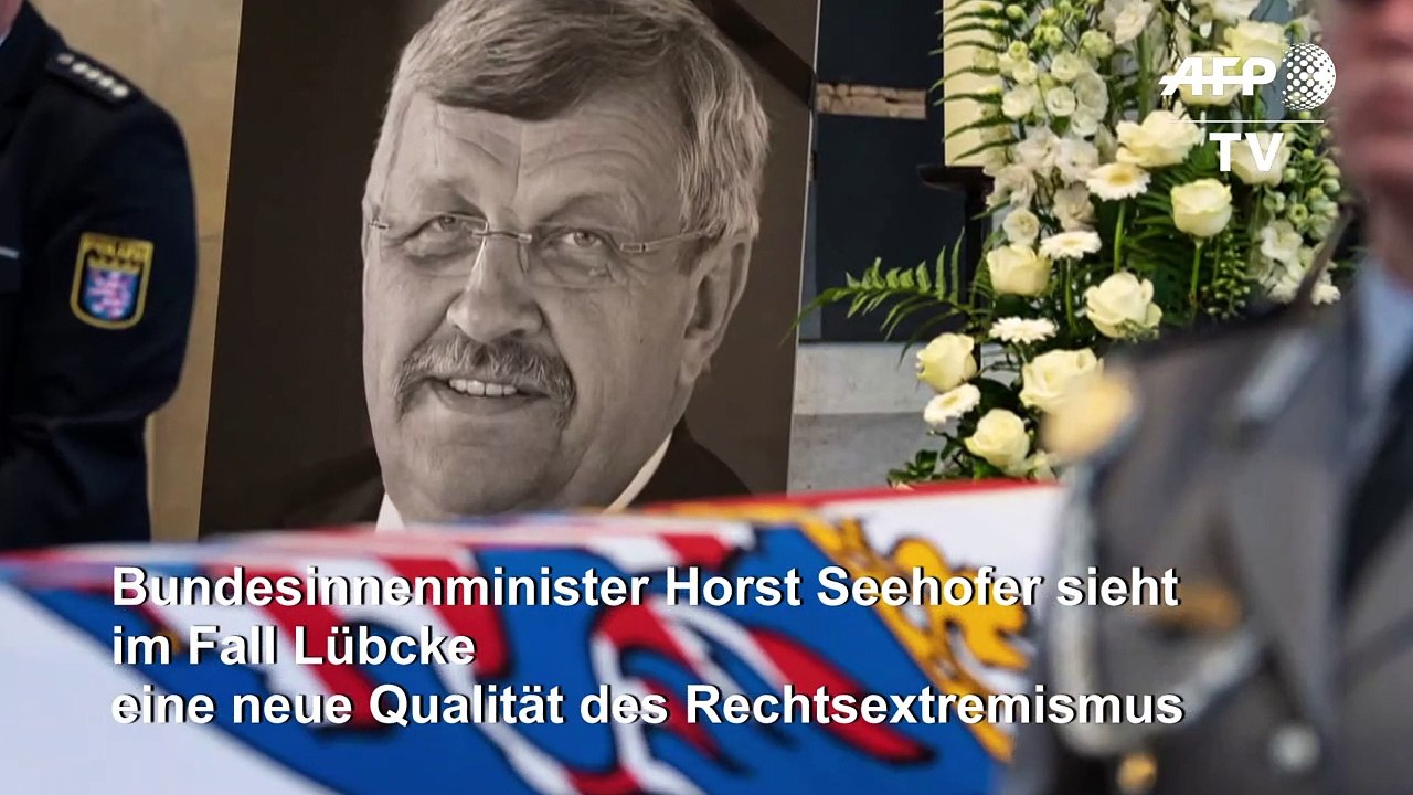 Mord an Lübcke: Seehofer spricht von 'Alarmsignal'