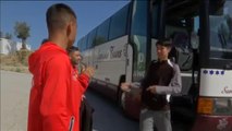 El Barça se acerca a los campamentos de refugiados de Lesbos