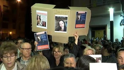 Concentración en Viladecans por la desaparición de Janet Jumillas