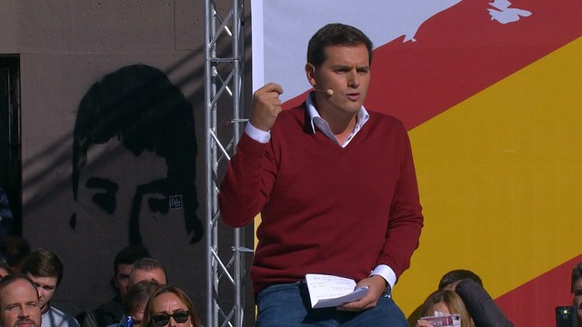 Rivera da su apoyo a la Guardia Civil en Alsasua