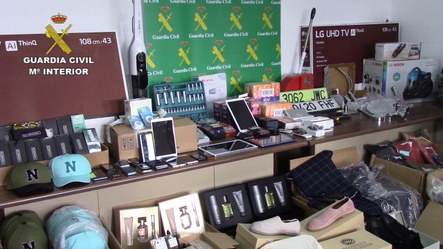 GC desarticula una organización criminal que robaba en camiones