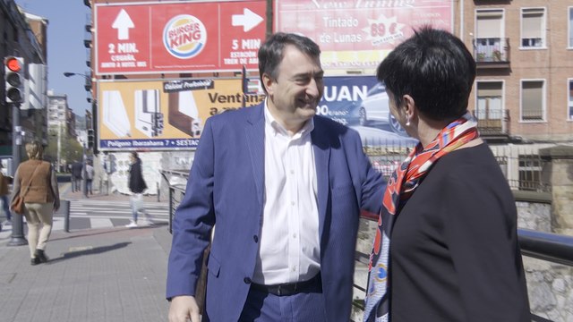 El cabeza de lista del PNV al Congreso por Bizkaia, Aitor Esteban