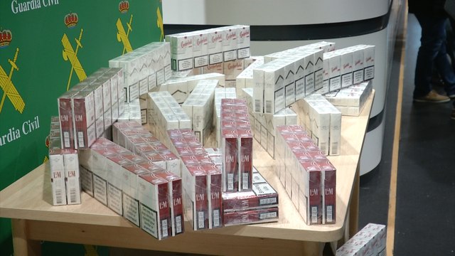 Guardia Civil se incauta de más de 69 toneladas de picadura de tabaco