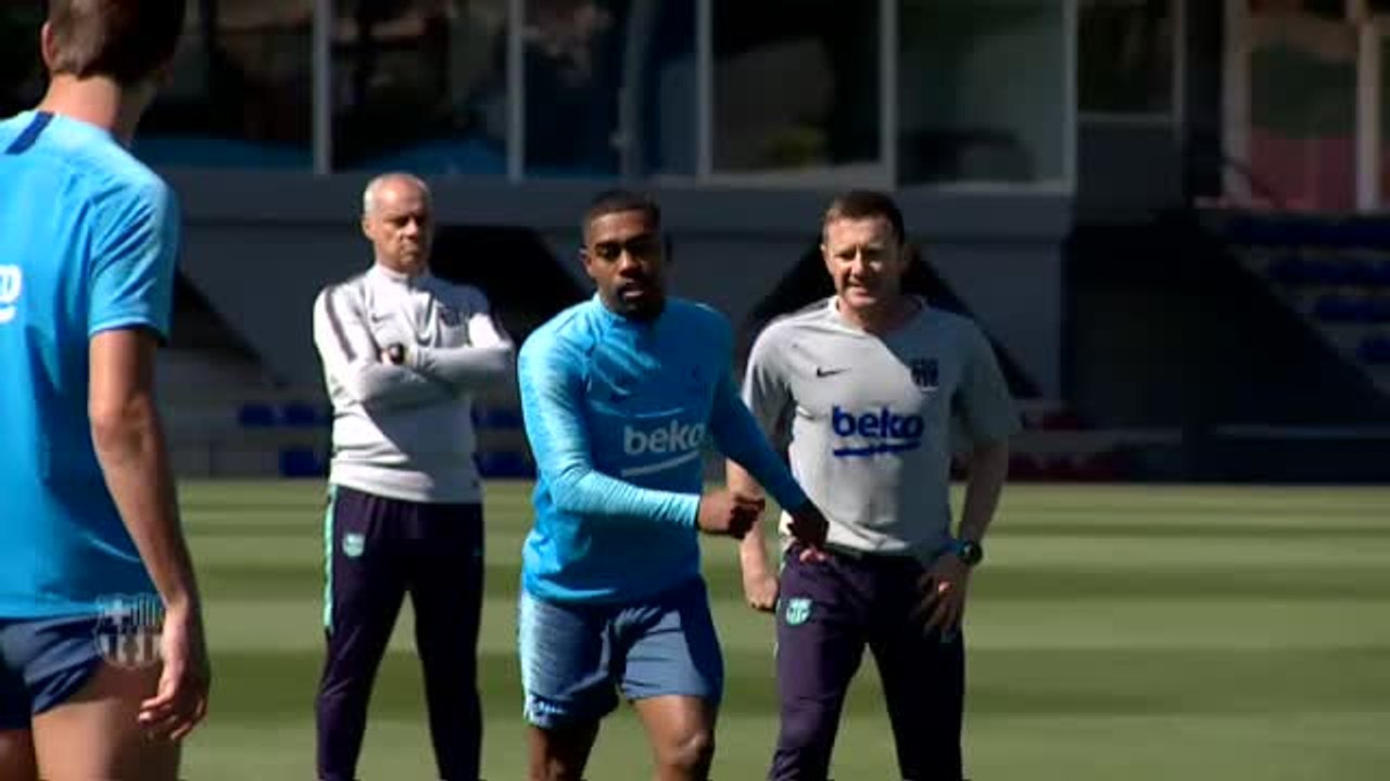 Los internacionales del Barça vuelven al trabajo