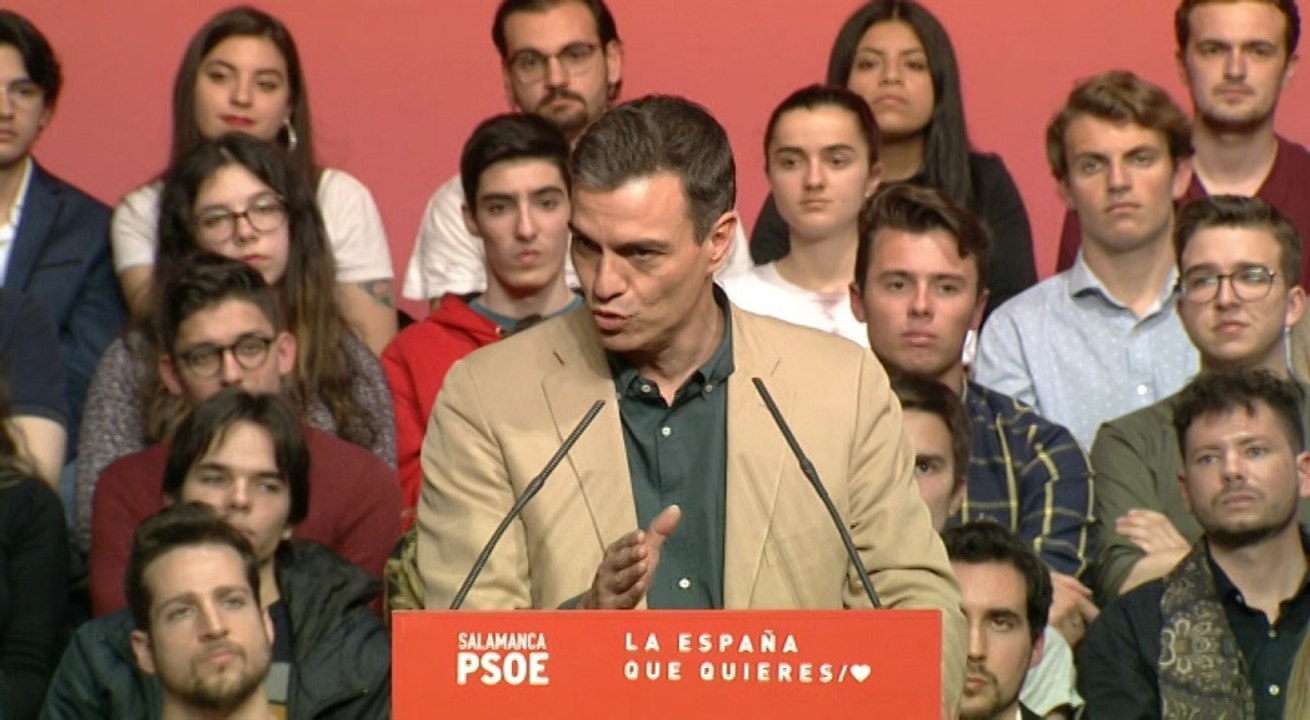 Sánchez: "No nos confiemos de las encuestas"